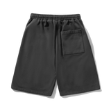 Stars Fleece Shorts, Washed Black