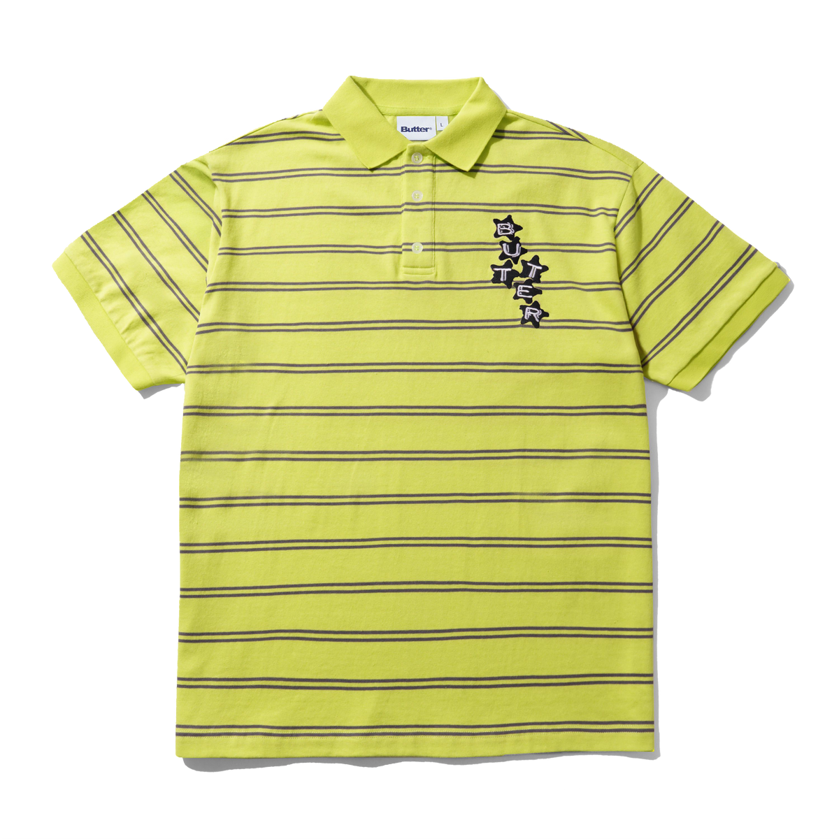 Stars Polo S/S Shirt, Volt