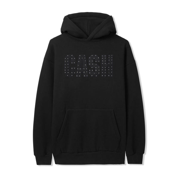 Cash Only Stars Pullover Hood, Black