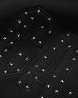 Stars Pullover Hood, Black