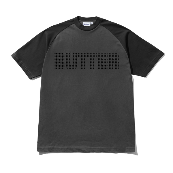 Butter Goods Stars Raglan Tee, Black
