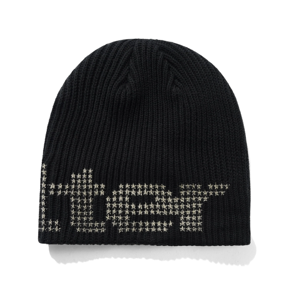 Butter Goods Stars Skully Beanie, Black