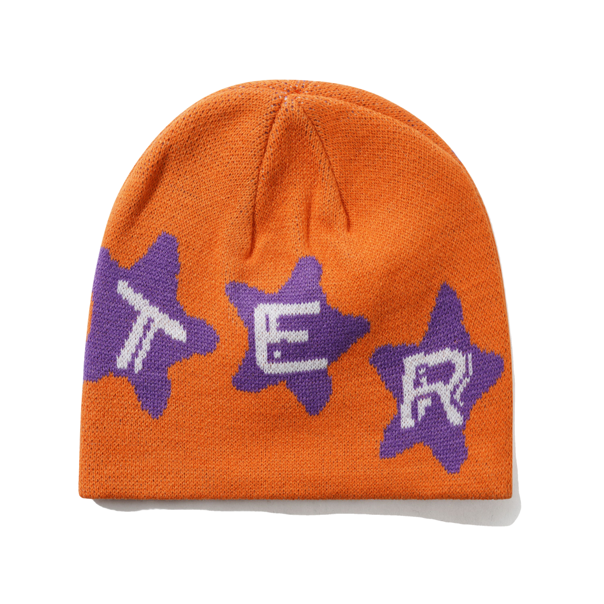 Stars Skully Beanie, Orange