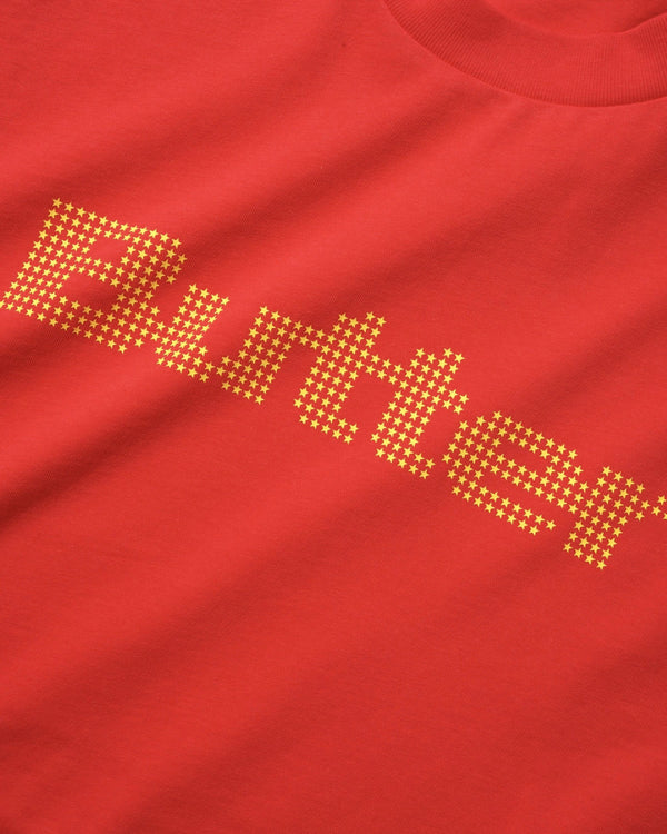 Butter Goods Stars Tee, Red