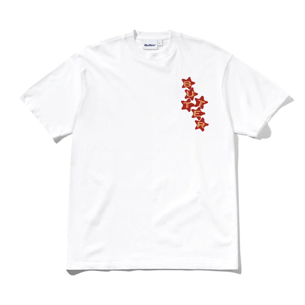 Butter Goods Stars Tee, White