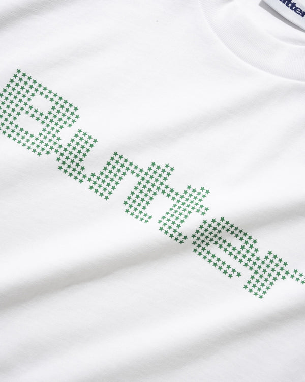 Butter Goods Stars Tee, White