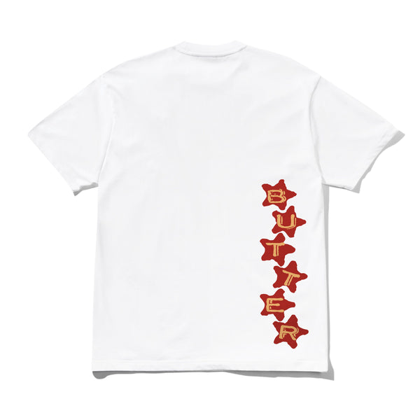 Butter Goods Stars Tee, White