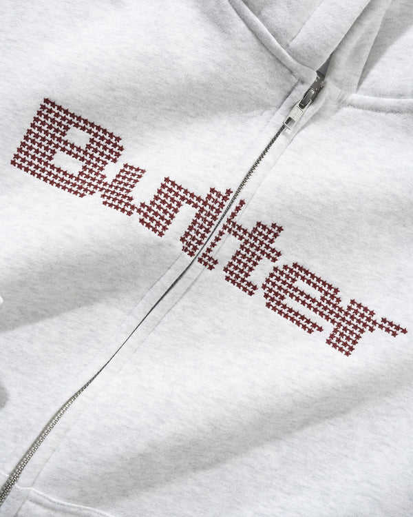 Butter Goods Stars Zip-Thru Hood, Ash