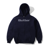 Stars Zip-Thru Hood, Navy