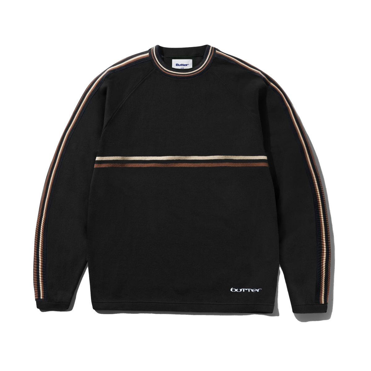 Station Knit Sweater, Black