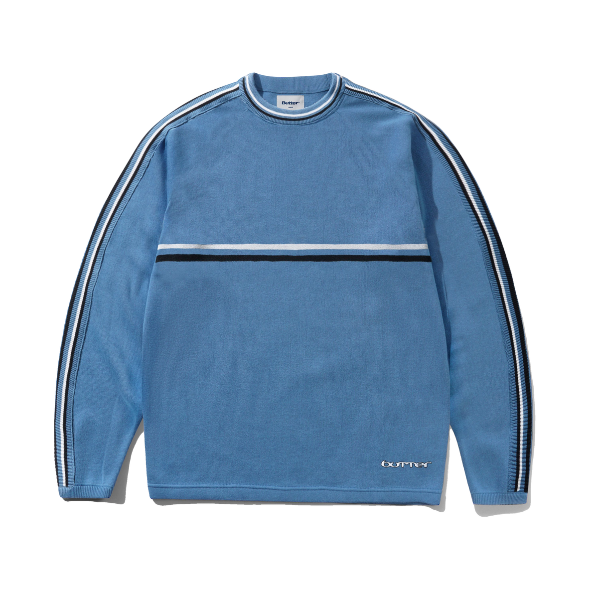 Station Knit Sweater, Slate
