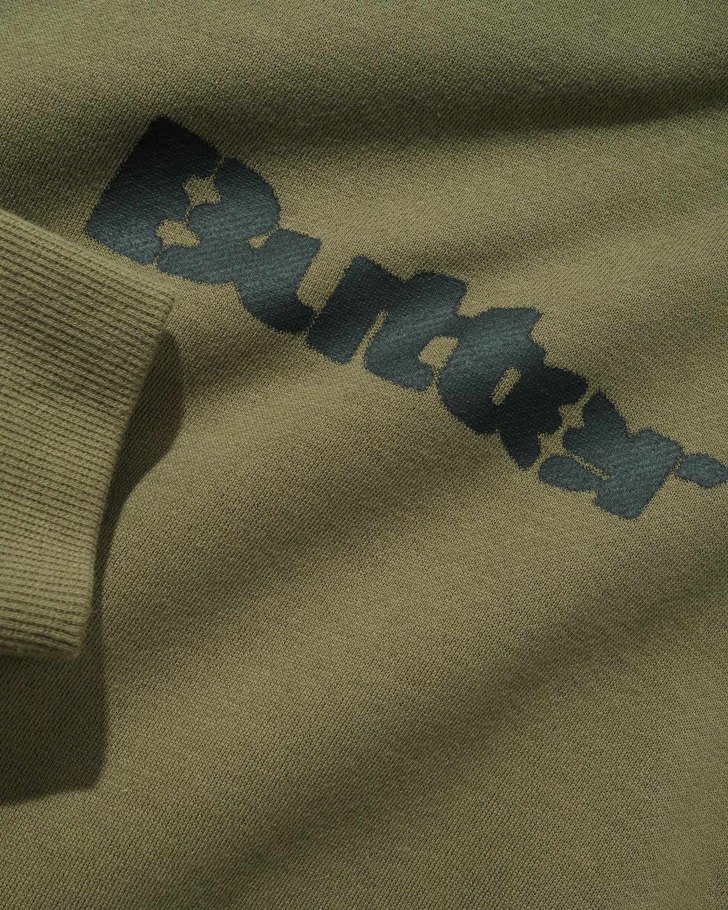 Stencil Logo Pullover Hood, Army