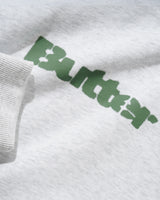 Stencil Logo Pullover Hood, Ash