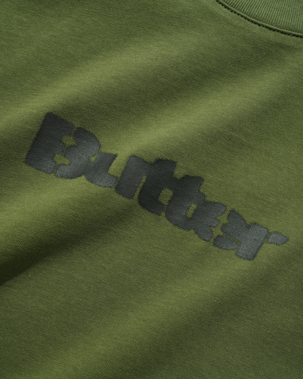Stencil Logo Tee, Army