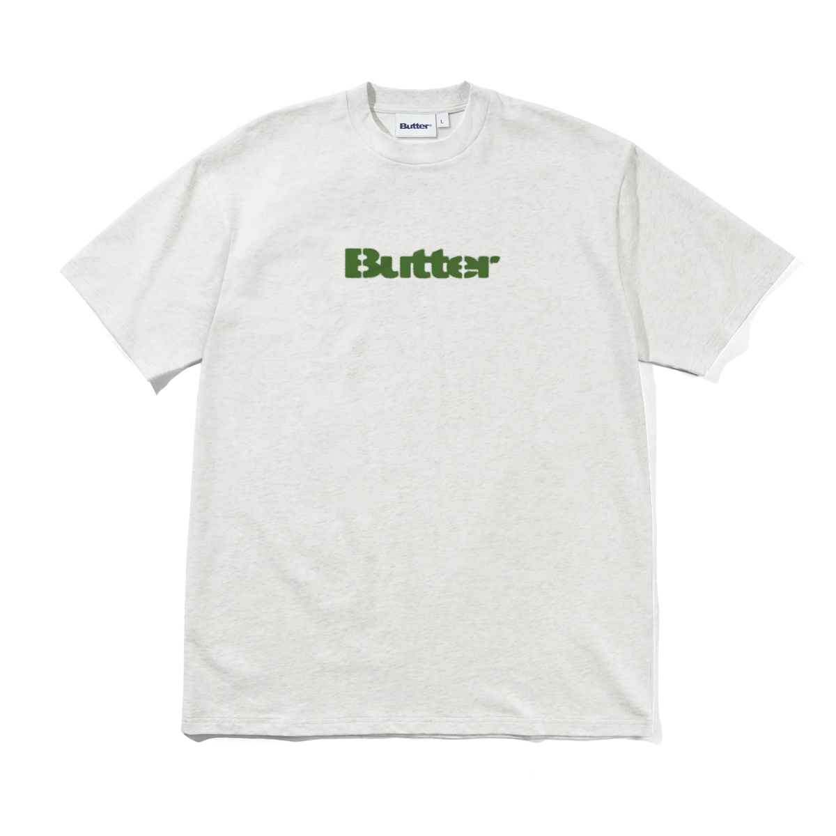 Stencil Logo Tee, Ash