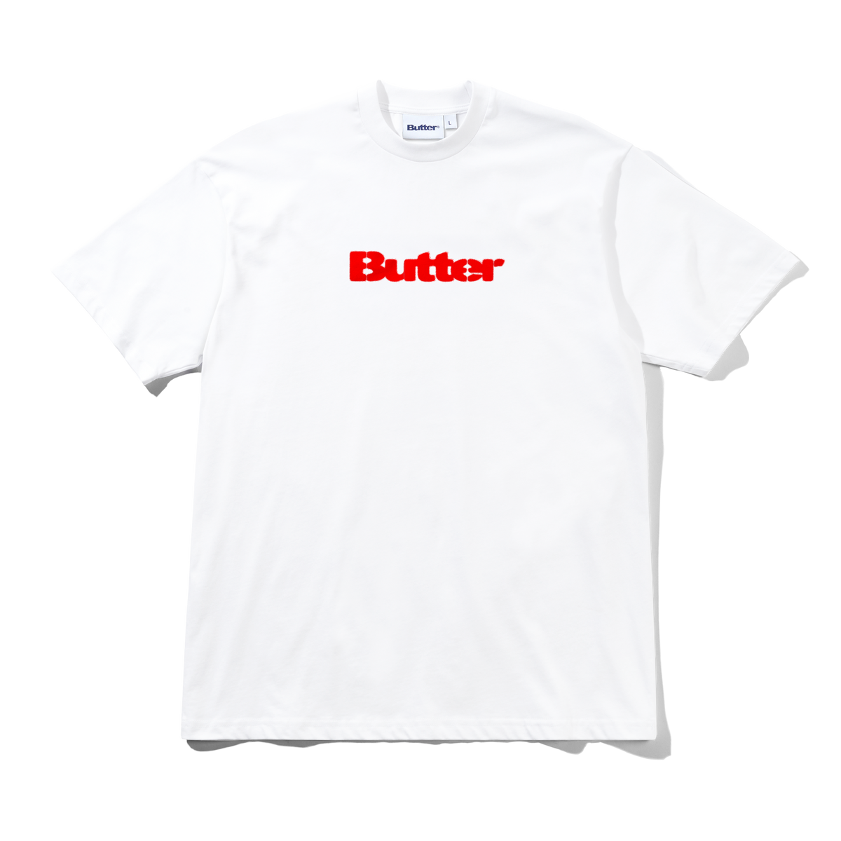 Stencil Logo Tee, White
