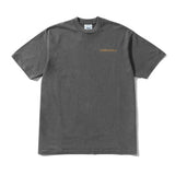 Stencil Pigment Dye Tee, Washed Black