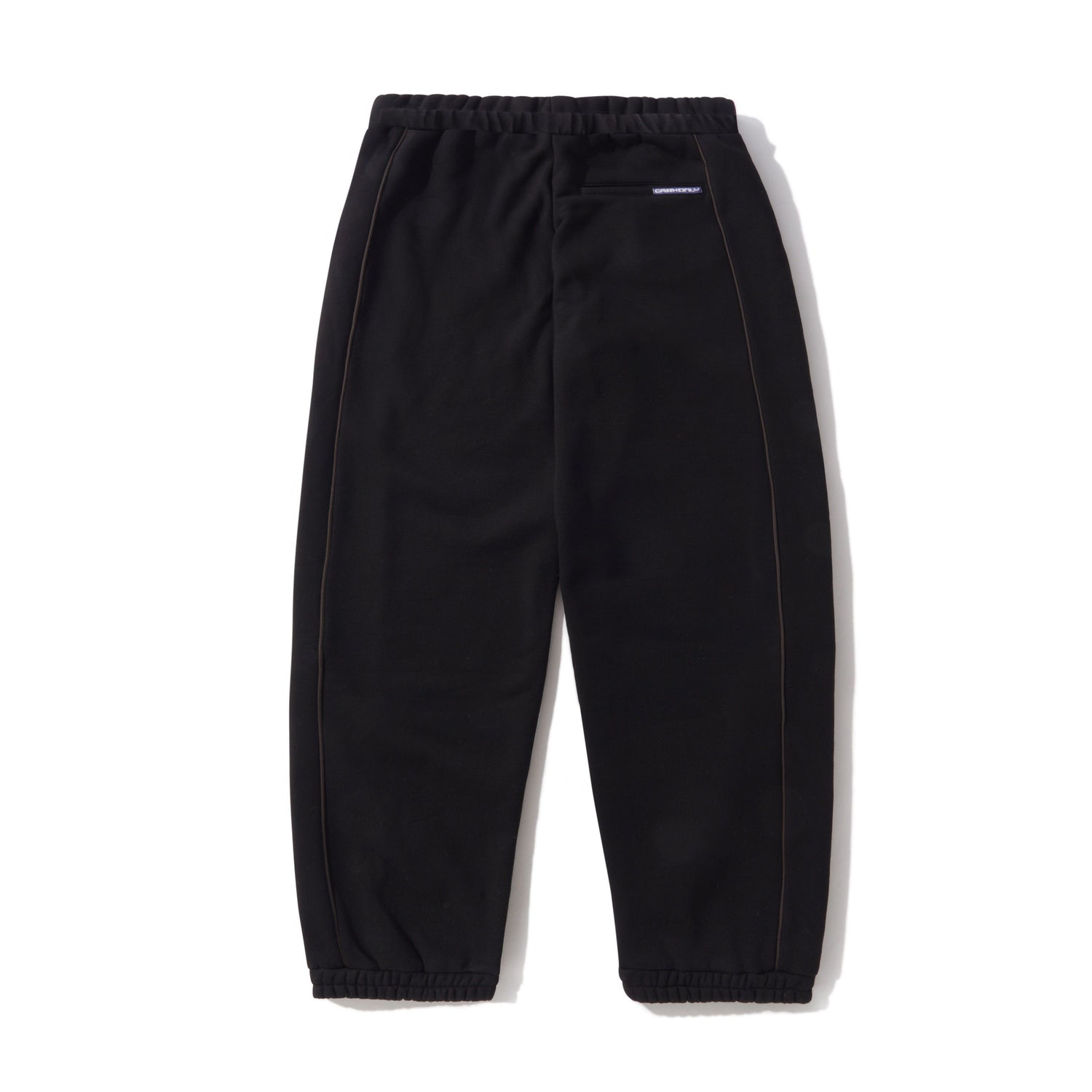 Stencil Track Pants, Black
