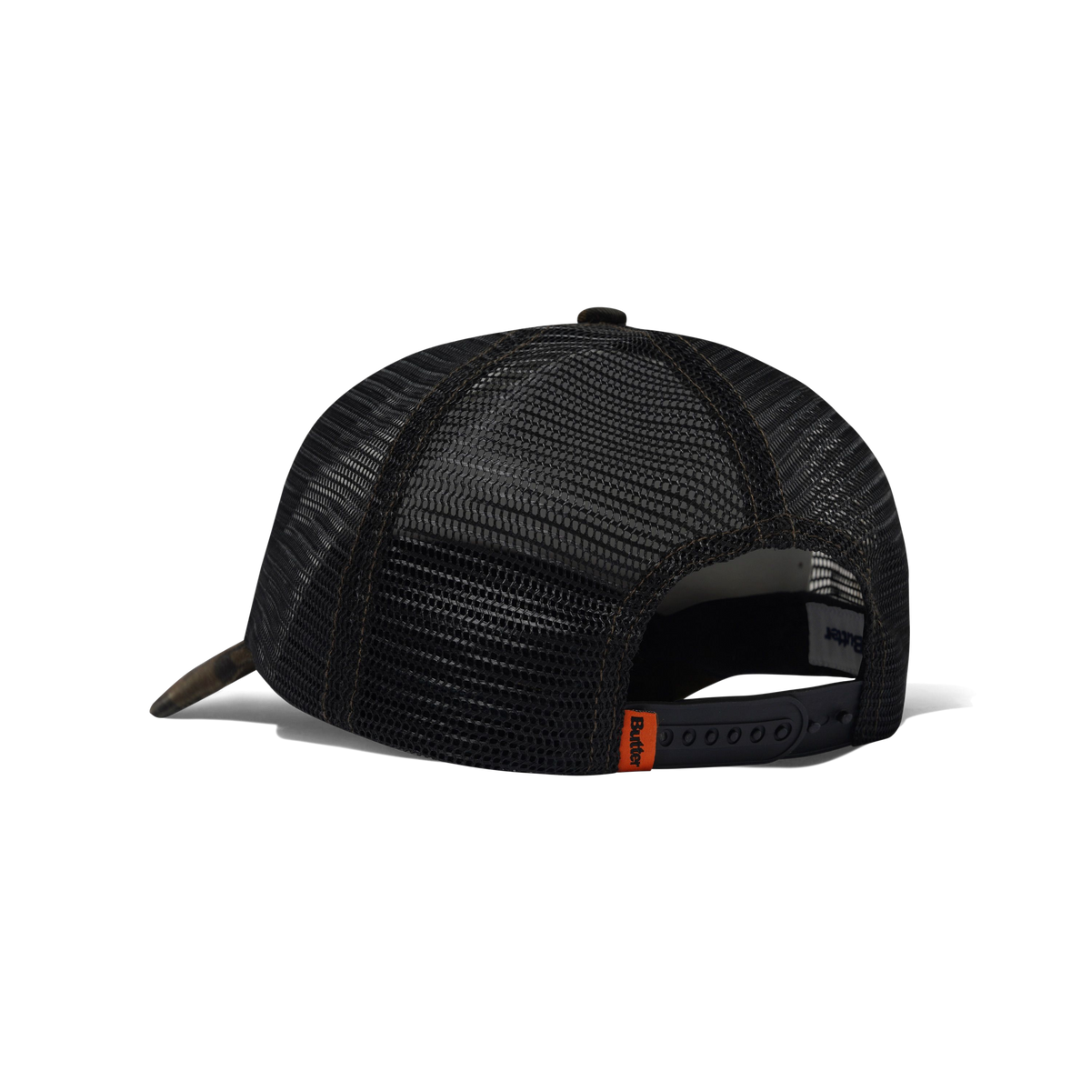 Stencil Trucker Cap, Leopard