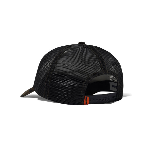 Butter Goods Stencil Trucker Cap, Leopard