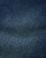 Straight Leg Denim Jeans, Distressed Indigo
