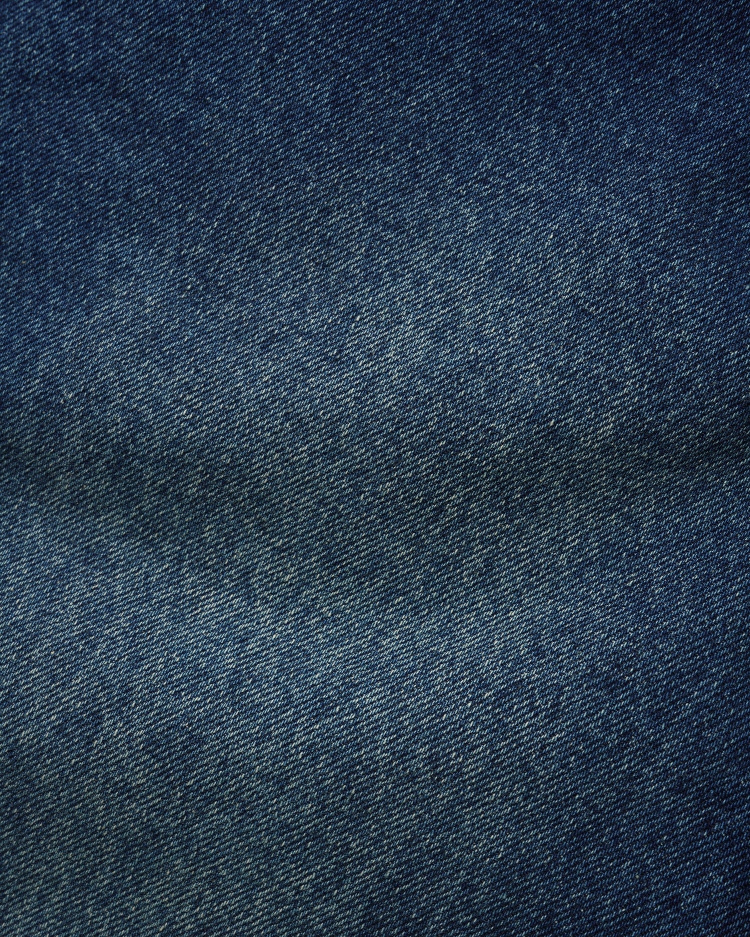 Straight Leg Denim Jeans, Distressed Indigo