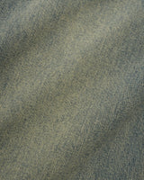 Straight Leg Denim Jeans, Distressed Mid Blue