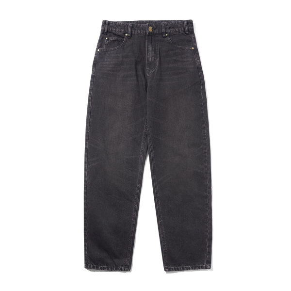 Butter Goods Straight Leg Denim Jeans, Tinted Black