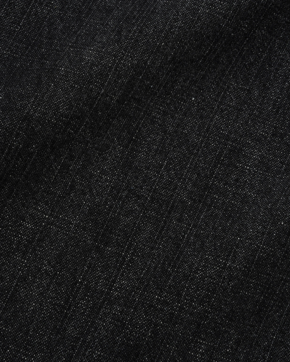 Straight Leg Denim Jeans, Streaky Faded Black