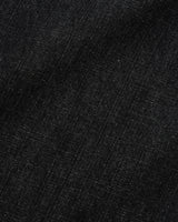 Straight Leg Denim Jeans, Streaky Faded Black