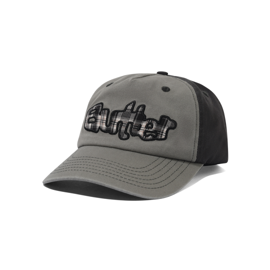 Stretch 5 Panel Cap, Washed Charcoal