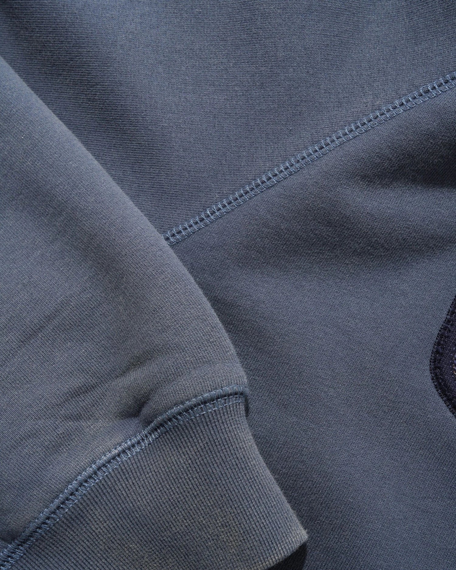 Stretch Zip-Thru Hood, Washed Navy