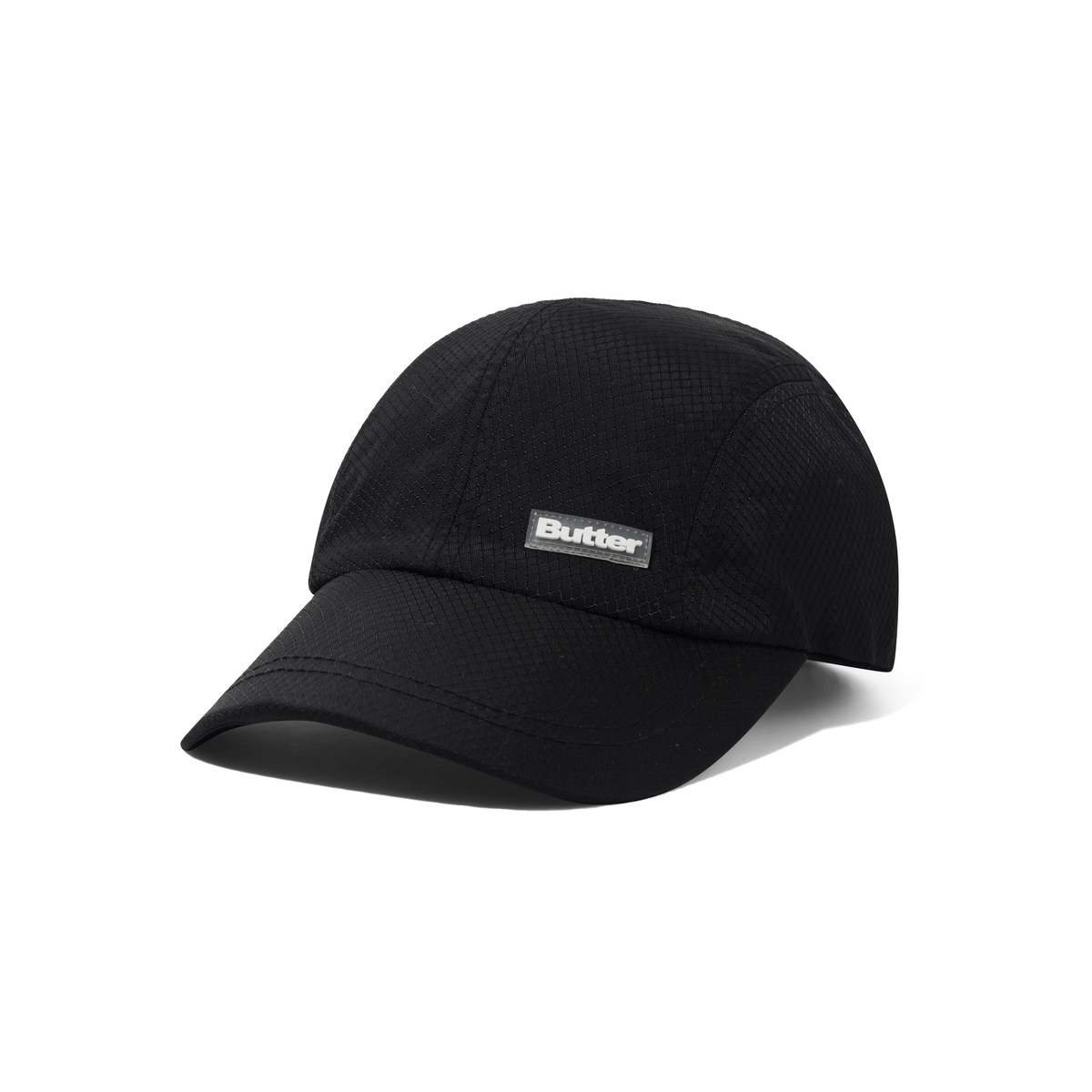 Stride 4 Panel Cap, Black