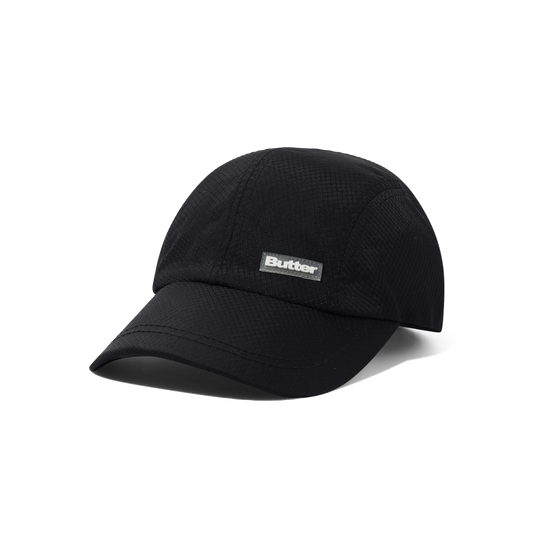 Stride 4 Panel Cap, Black