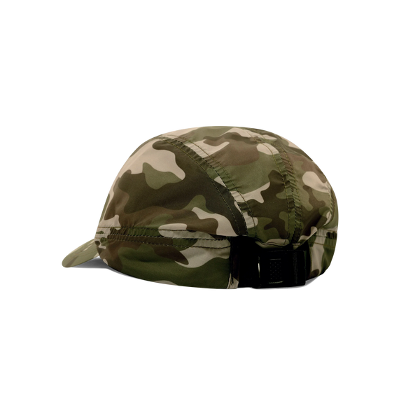 Butter Goods Stride Running Cap, Woodland Camo