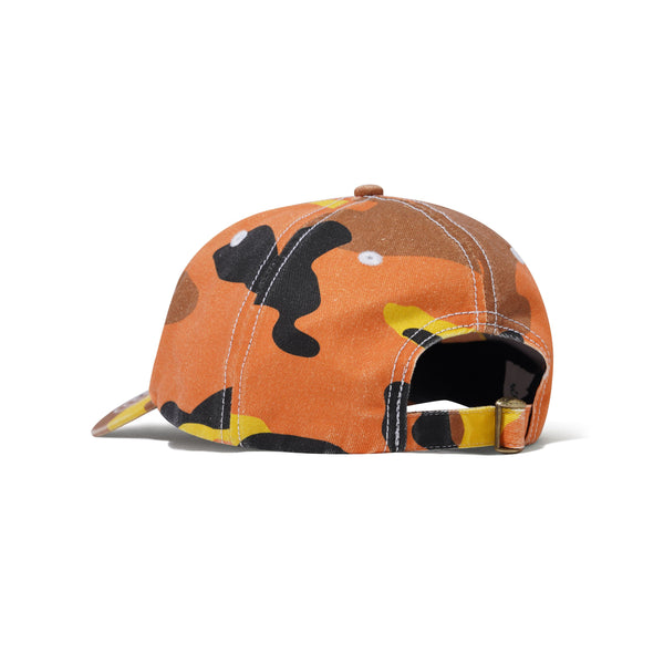 Cash Only Strip 6 Panel Cap, Fall Camo