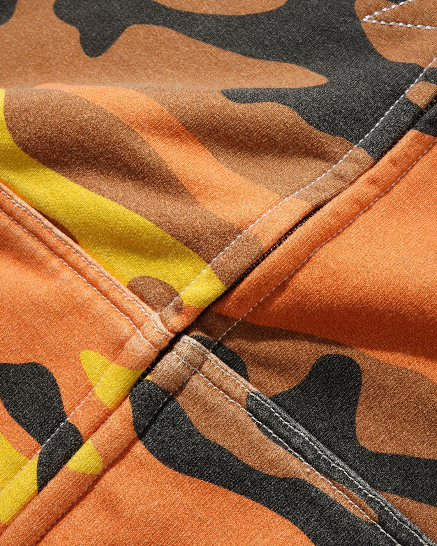 Strip Zip-Thru Hood, Fall Camo