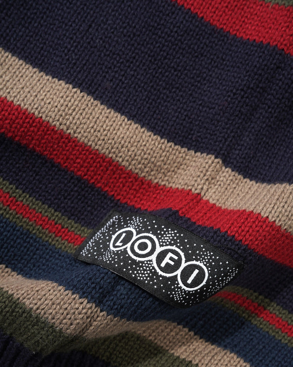 Lo-Fi Stripe Knit Sweater, Multi
