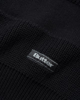 Stripe Knit Sweater, Black