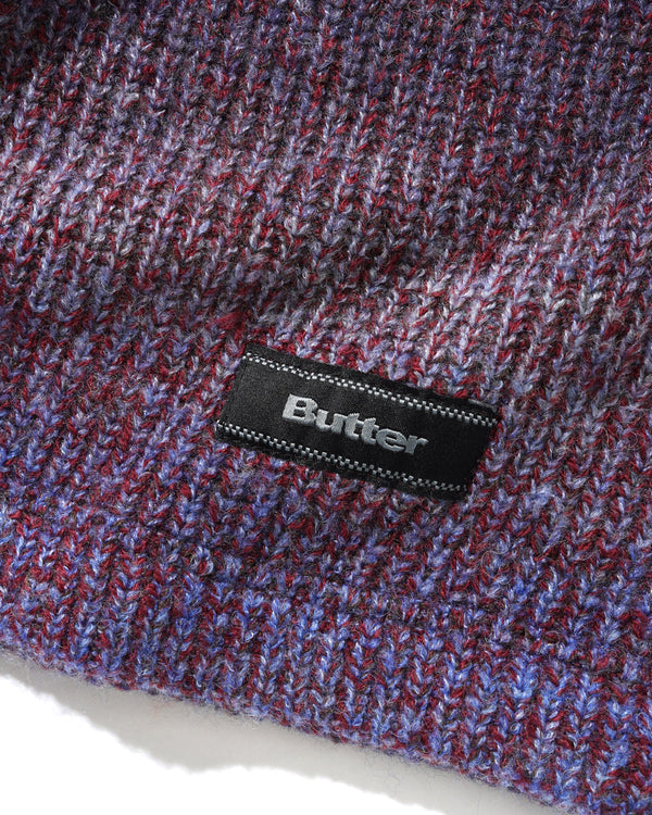 Butter Goods Stripe Knit Sweater, Blue