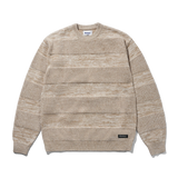 Stripe Knit Sweater, Oat Marle