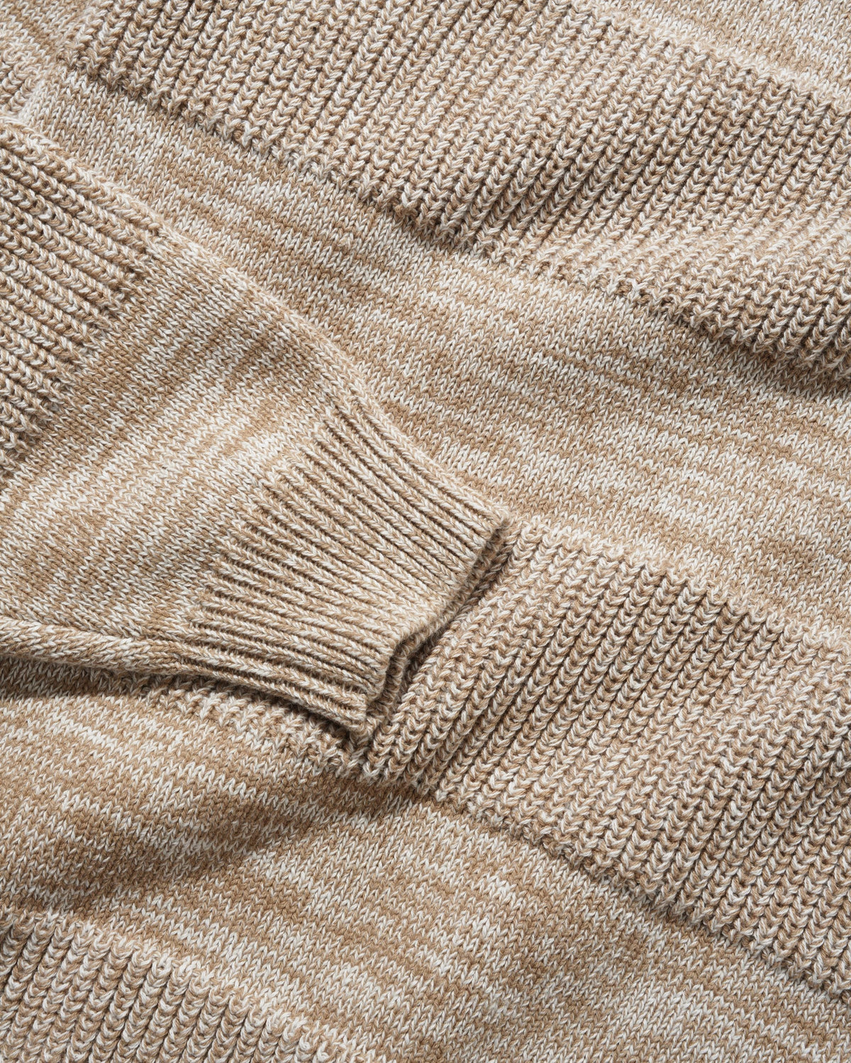 Stripe Knit Sweater, Oat Marle