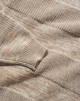 Stripe Knit Sweater, Oat Marle