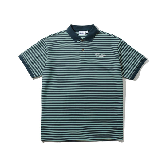 Stripe Polo Shirt, Navy / Marine