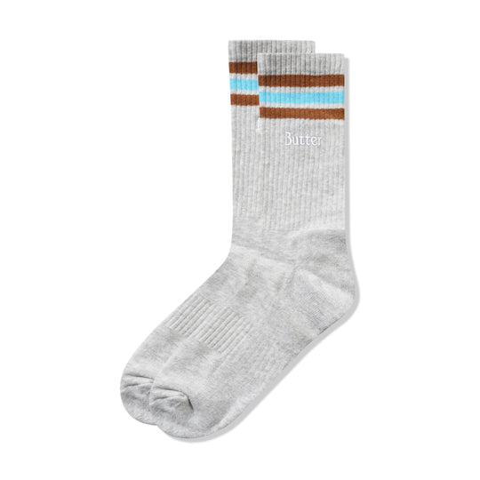Stripe Socks, Ash