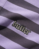 Striped Polo Shirt, Purple / Dusk