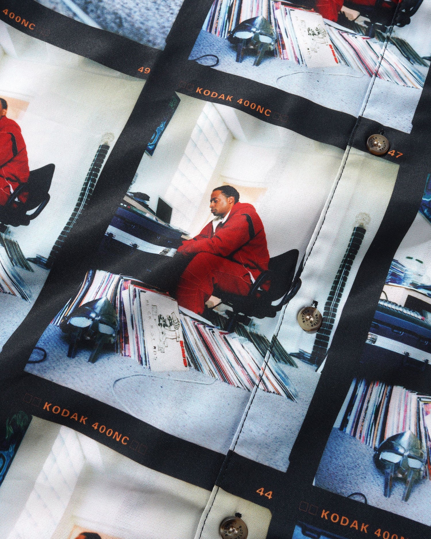 Bomb Shelter Rayon Shirt, Multi