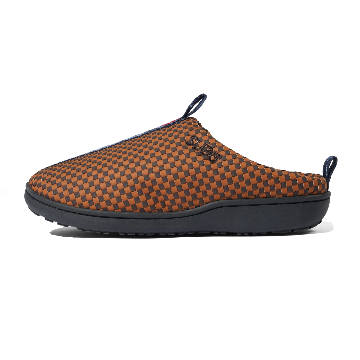 Subu Woven Sandal, Tan / Navy