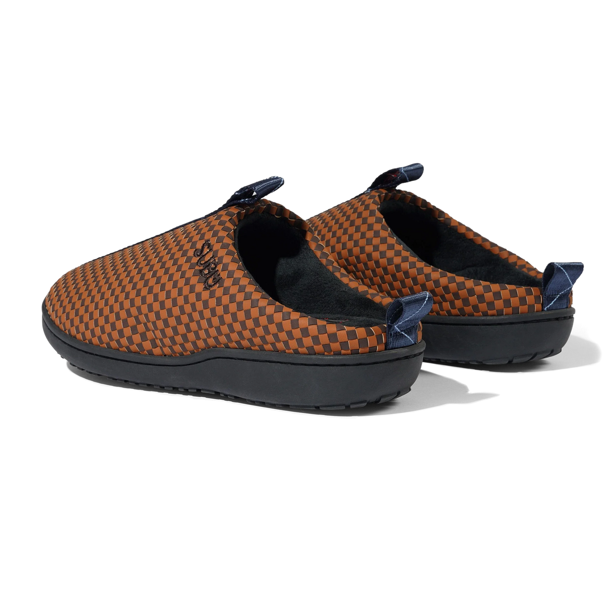 Subu Woven Sandal, Tan / Navy
