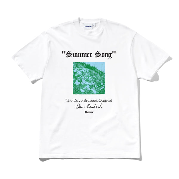 Butter Goods Summer Song Tee, White
